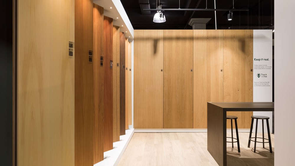 New Zealand Panels Group Showroom, Home Ideas Centre, Veneer Space